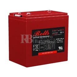 Batera ROLLS S6-245AGM-RE |  6 Voltios 245 Amperios C20